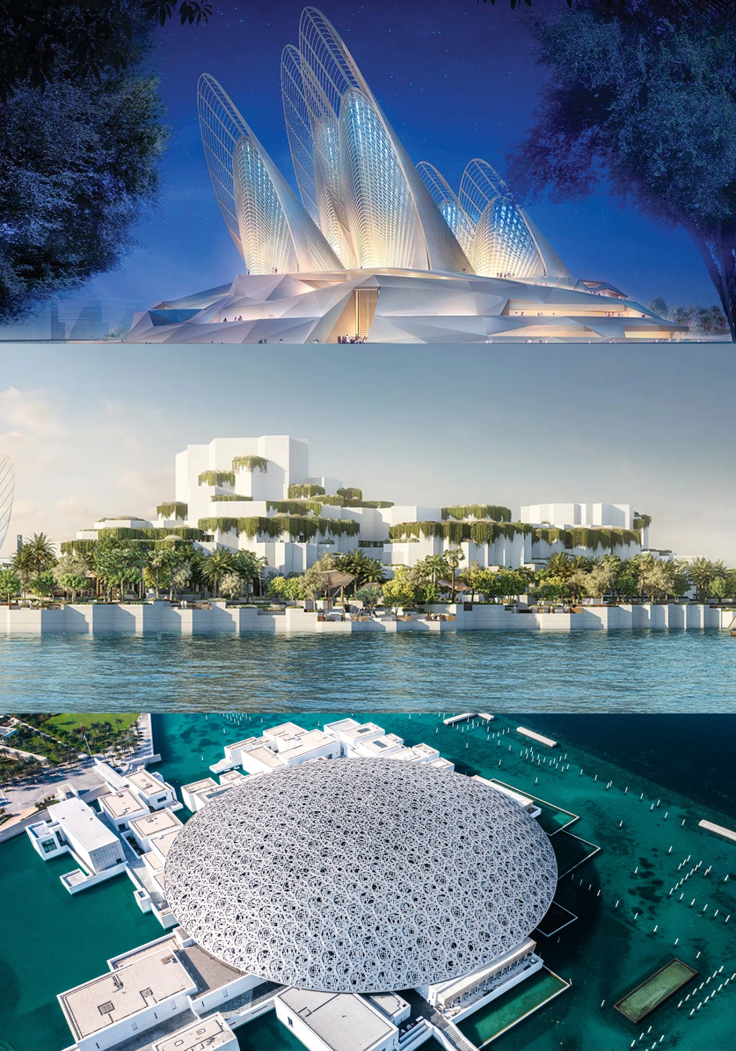Natural History Museum & Zayed National Museum & Louvre Abu Dhabi
